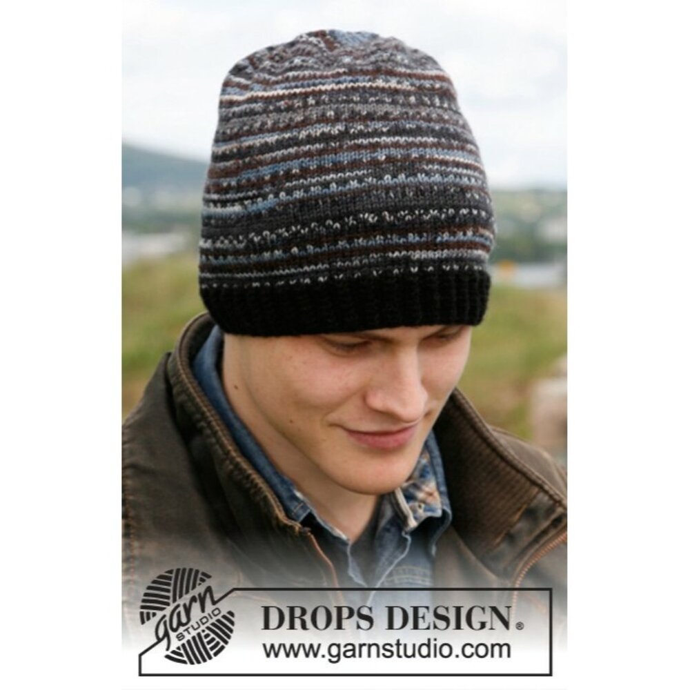 Mens Alpaca Wool Beanie Skully Hand Knit Hat Light Thin Faux Fair Isle Green Red - Picture 6 of 10